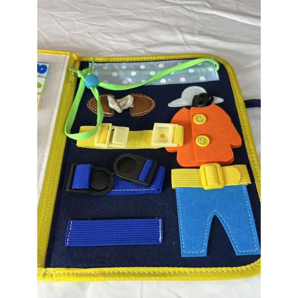 Dino Space Force Busy Book Montessori Learning Toy‎ Toddler Kids Educational